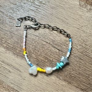 Dannijo Multicolor Beaded Clasp Bracelet